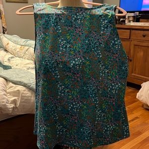 lands end tankini bathing suit top size 20w -DDD BLue